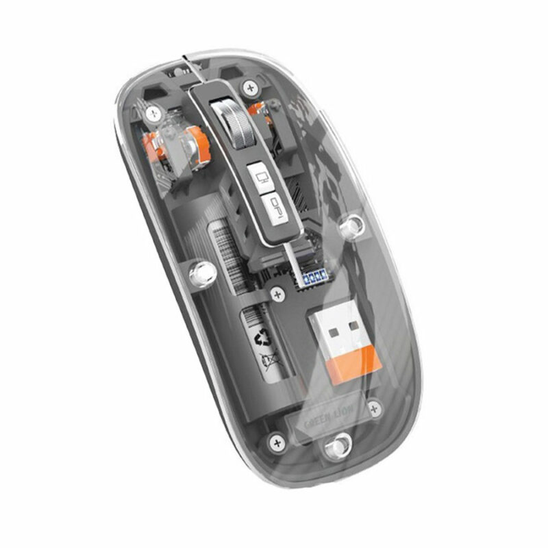 Mouse Green Lion Transparent 2