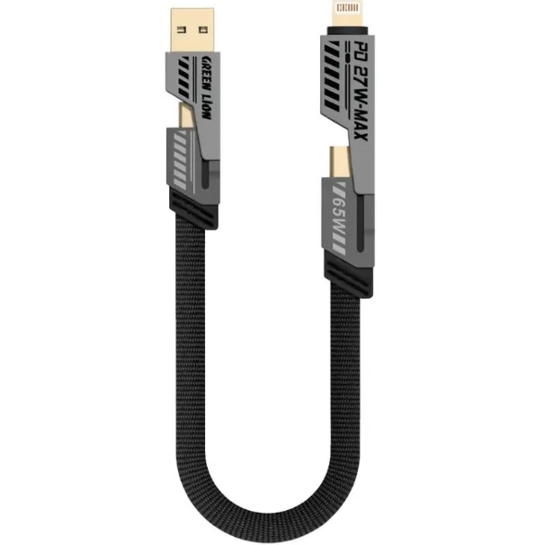 Green Lion 2in2 braided cable