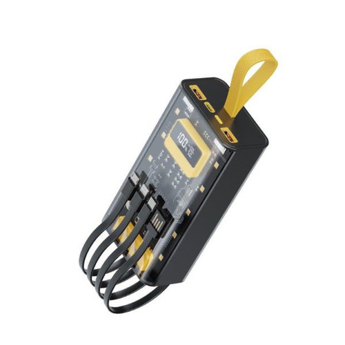 پاوربانک transparent pro با ظرفیت 20000 میلی آمپر